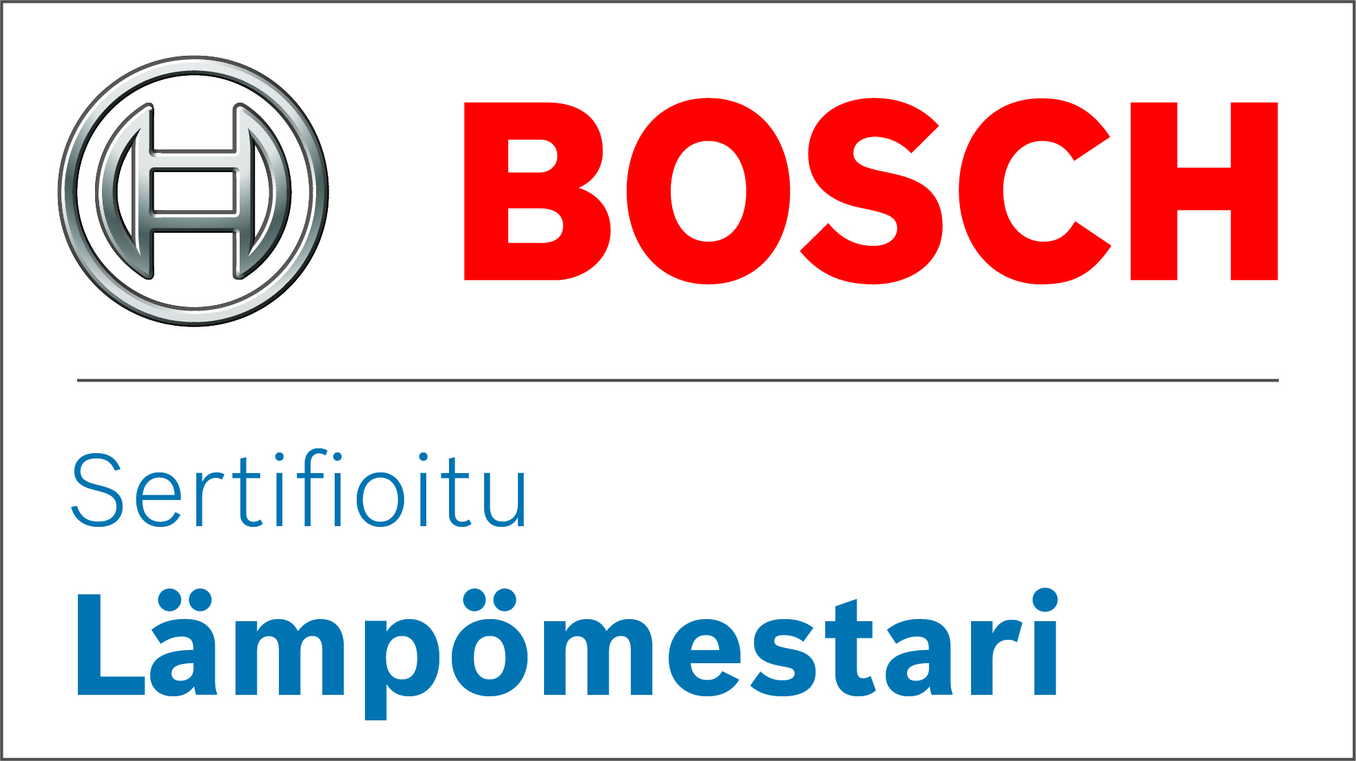 Bosch certifierad